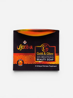 Gold & Glow Skin Brightening Beauty Soap - Ujoobabeauty