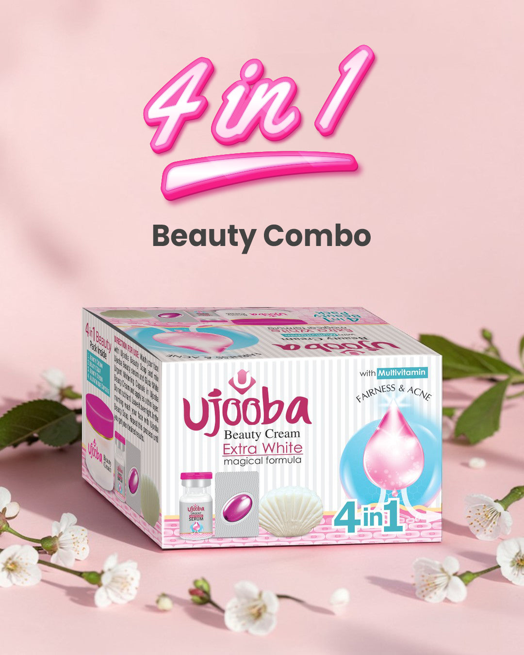 4 in 1 Beauty Combo 34g - Ujoobabeauty