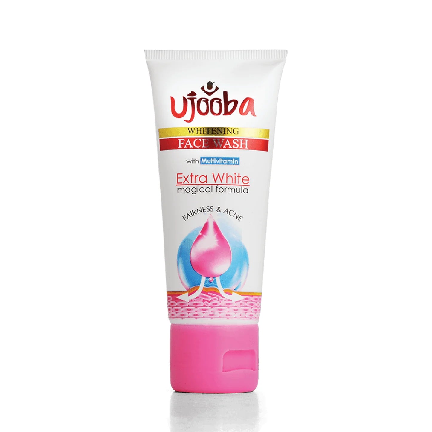 Extra Whitening Face Wash 60ml - Ujoobabeauty
