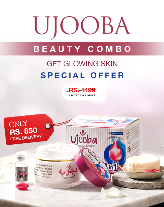 Ujooba Beauty Combo – Special Offer: Cream, Serum, Capsule & Soap