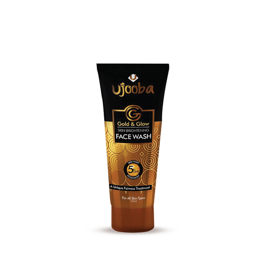Ujooba Gold & Glow Skin Brightening Facewash 60ML - Ujoobabeauty