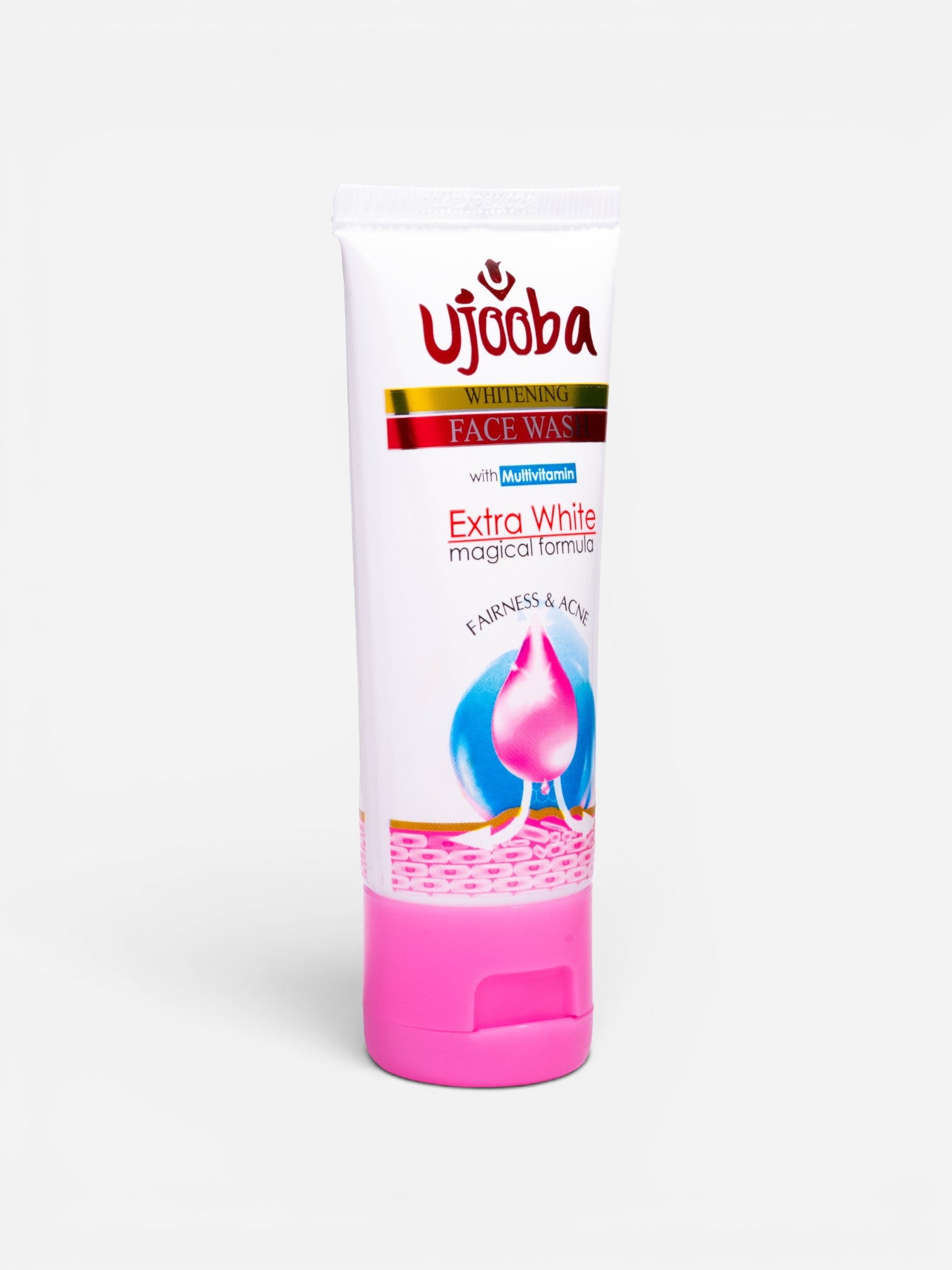 Extra Whitening Face Wash 60ml - Ujoobabeauty