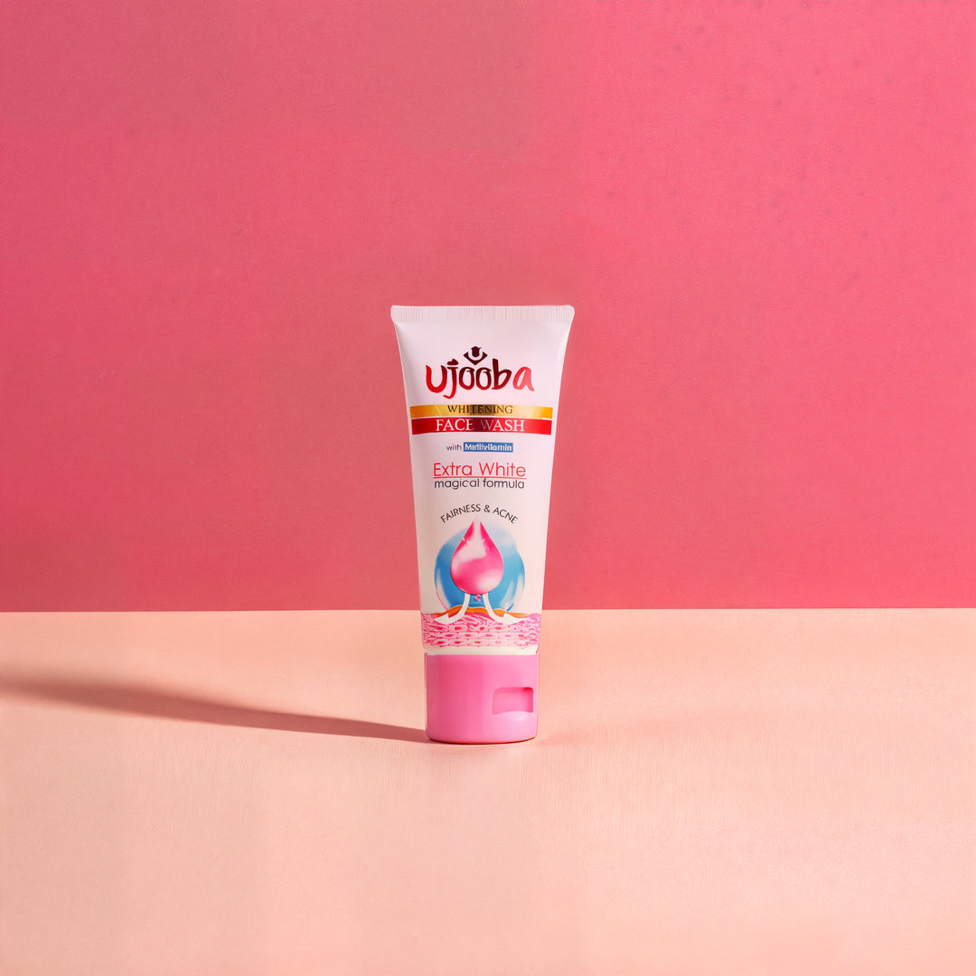 Whitening face wash