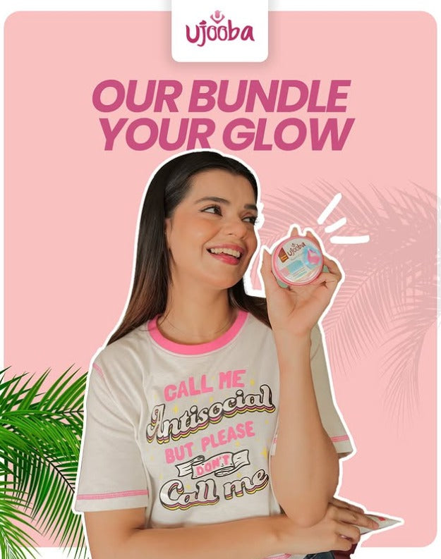 Ujooba Beauty Bundle | Soap, Serum, Facewash & Whitening Cream - Ujoobabeauty