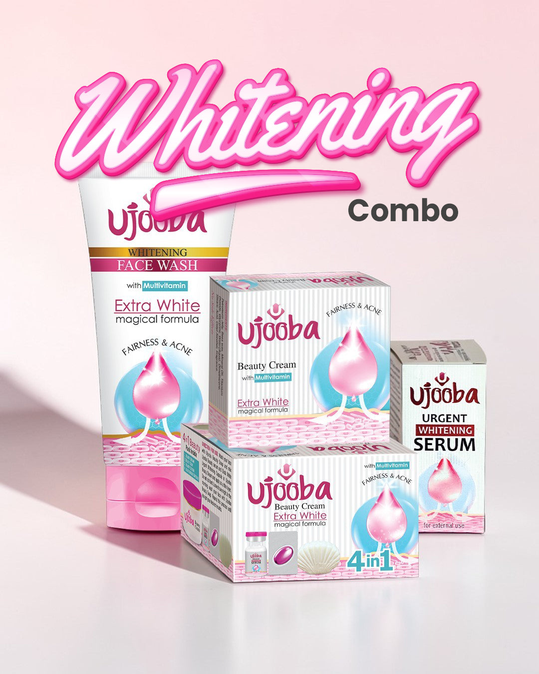 4 in 1 Beauty Bundle - Ujoobabeauty